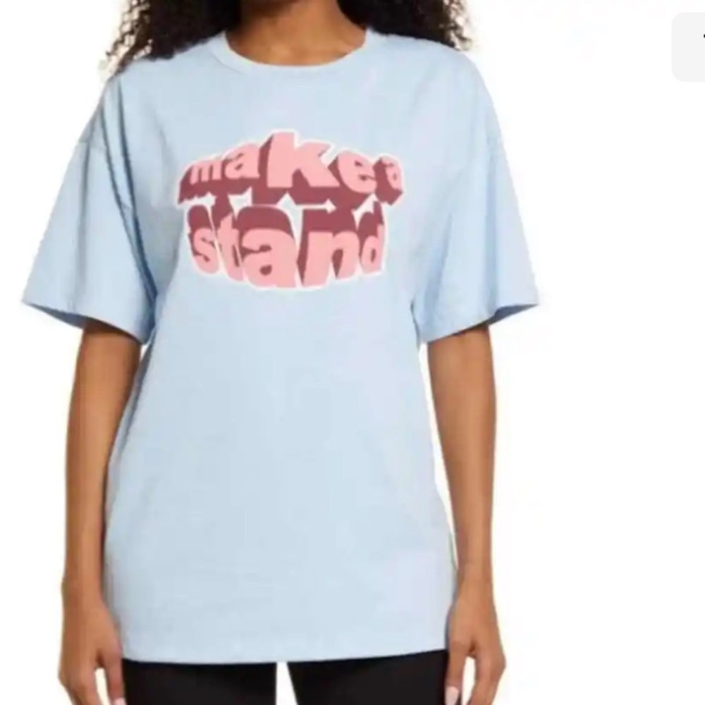 BP blue Make a Stand t shirt